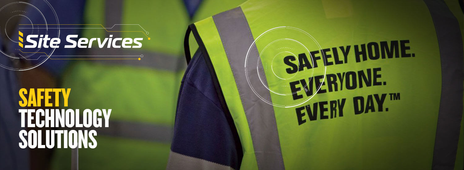 Site Services - Safety Technology Services - Working with Safety Vest